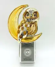 Bath & Body Works Owl On a Moon Nightlight Light Up Wallflowers Fragrance Plug