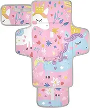 Reusable Waterproof pad with Tissue Pocket Travel Changing pad for Baby for Girl & Boy