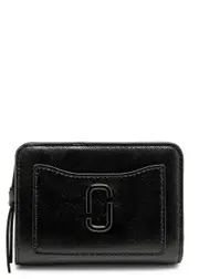 Marc Jacobs The Snapshot Dtm Mini Leather Wallet - Black ONE SIZE