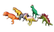 6pcs Plastic Large Dinosaurs Figurine Animal Figurines kids Toy 18–22cm T-REX