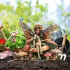 Artificial Fairy Mini Figurine Cute Garden Stake Courtyard