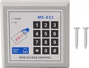 Access Control Machine ID Single Door Wiring Passwords Card Security Access System Control Machine with Advanced ID Sensing Technology for Homes Offices Shops ABS Material 12 x 12