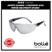 Bolle Blade Safety Glasses Light Smoke Silver Flash Lens (Flat Rate shipping)