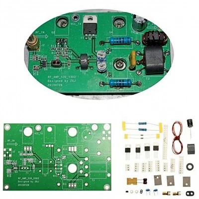 DIY KITS 45W SSB linear power amplifier for transceiver HF radio shortwave HAM