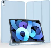 MCC iPad 9.7" 2018 6th Gen Case Cover Soft Back Pencil Slot Holder Apple 6 [Light Blue]