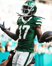 Davante Adams Shrugging After a Touchdown New York Jets 8x10 NFL Football Photo