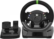 Xbox 360 Game Racing Wheels,PC Steering Wheel Plug and Play Gaming Driving Volante 180° USB with Pedals Shifter Bundle for XBOX 360 / Windows PC / PS3 /Nintendo switch /Android
