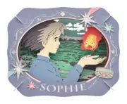 Howl's Moving Castle Paper Theater H80×W100×D42mm ENS-PT-333 Studio Ghibli