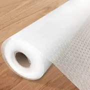 Kitchen Cabinet Shelf Liner Non-Slip Washable Refrigerator Liners Oil-Proof