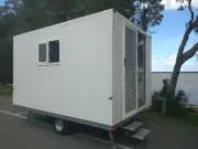 NEW! ROLLER ROOM AIR-CONDITIONED CARAVANS TARE 735KG 12 MONTHS QLD REGISTRATION