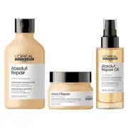 L'Oreal Professional Absolute Repair Kit Lipidium Shampoo,Serum & Masque