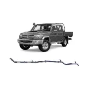 Redback Exhaust with DPF Adapter for Toyota Landcruiser VDJ76R VDJ79 VDJ79R 8Cyl