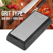 400 & 1000 Grit Diamond Knife Sharpening Stone Knife Plate Kitchen Tool