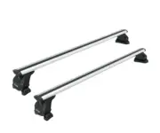 For Volkswagen Amarok 2010-Up Bed Rack Cross Bar Roof Rack Metal Bracket Alu Sil