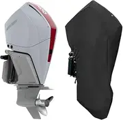 Oceansouth Mercury VERADO 6 CYL 2.6L 200-400HP Full Outboard Motor Cover (Custom Fit, Water Resistant, Boat, 15" to 30")