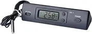 Electronic Thermometer, Multifunction LCD Digital Thermometer for Refrigerator Air Conditioner Freezer Display with Probe