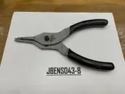 Snap-on Tools USA NEW BLACK .090 Straight Tip Snap Ring Pliers SRPCR9000BK