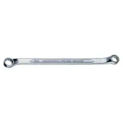 Stahlwille Double-Ended Ring Spanner, Shallow Offset-Imperial Chrome Plated Fini