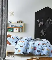 Woof Glow in The Dark Quilt Cover Set - Double Bed