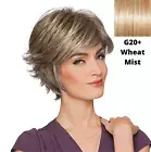 Eva Gabor Gala Short Large Wig Natural G20+ Wheat Mist Hair Color by HAIRUWEAR