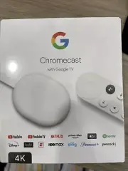 Chromecast with google tv- Box Never Opened