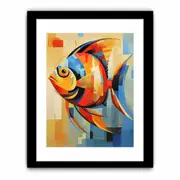 Fish Framed print Art Poster