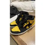 NIKE AIR JORDAN1 黑黃高筒