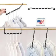Space Saving Hanger Magic Clothes Drying Rack Hanger Loop Hook Closet Organizer