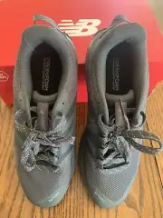 Men's New Balance Shoes Size 7.5 4E Extra Wide Trail Running Black Fresh Foam