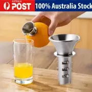 Mini Stainless Steel Lemon Juicer Household Portable Lemon Juicer Juice Squeezer