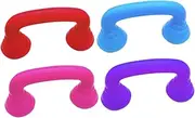 COSMEVIVI 4pcs 's Telephone Mobile Phone Cell Phones Tools for Phones for Phones Reading Phones Speech Plastic