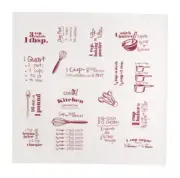 Kay Dee R3243 Cotton Marsala Flour Sack Kitchen Towel 26 Lx26 W in. (Pack of 6)