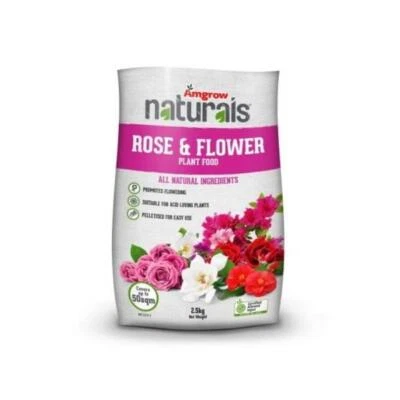 Amgrow Naturals Rose & Flower Fertiliser - 2.5kg
