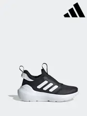 adidas Black/White Kids Tensaur Comfort Trainers (E44567) | $69