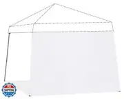 ABCCANOPY Slant Leg Canopy SunWall, 1 Pack Sidewall Only White