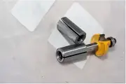 TWO Steel Router Collet bit Adapter Shank 1/2" To 1/4", USA shipping