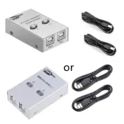 2 in Out Printer Sharing USB 2-Port Auto Kvm Switching Splitter Hub