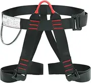 Safety Harness Fall Protection Kit - Polyester Shock Absorbing Lanyard | Roofing Harness Kit | Construction Work Safety Belt | Multipurpose Climbing Gear for Fire Rescuing, Training, Construction Work
