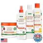 Cantu Care for Kids Haircare Regimen Set with Large Size Shampoo + Conditione