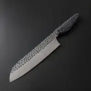 Kitchen chef knife handmade by SANTOKU, chef knife for chef, a gift for him