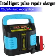 350W Car LCD Battery Charger Booster W/3-stage Charging 14A Portable Power Pack (for: Peugeot)