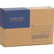 Cumberland Mailing Box 310x225x102mm Brown Pack 25