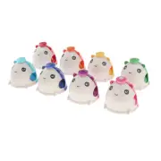 Desk Bells Set for Kids 8 Notes Diatonic Colorful Steel Hand