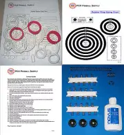 1981 Bally Fathom Pinball Machine Tune-up Kit