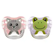 Dr Brown's PreVent Animal Soother, 0-6 months, Girl