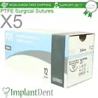 5X Non-Absorbable & Monofilament PTFE White Dental Lab Thread 75cm 12pcs/Box