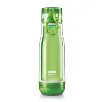 在飛比找PChome24h購物優惠-ZOKU繽紛玻璃雙層隨身瓶(475ml) - 綠色