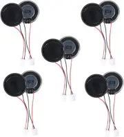 10Pcs 2W 8 Ohm Mini Speakers Metal Shell Round Internal Magnet Speaker for DV...