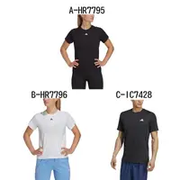在飛比找momo購物網優惠-【adidas 愛迪達】圓領短袖T恤 TR-ES CREW 