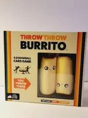 Throw Throw Burrito A Dodgeball Card Game By Exploding Kittens 2-6 Players Op Bx